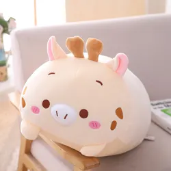 Adorable 20cm Plush Cartoon Animal Pillow - Super Soft Stuffed Toy - About 20cm (Deer)