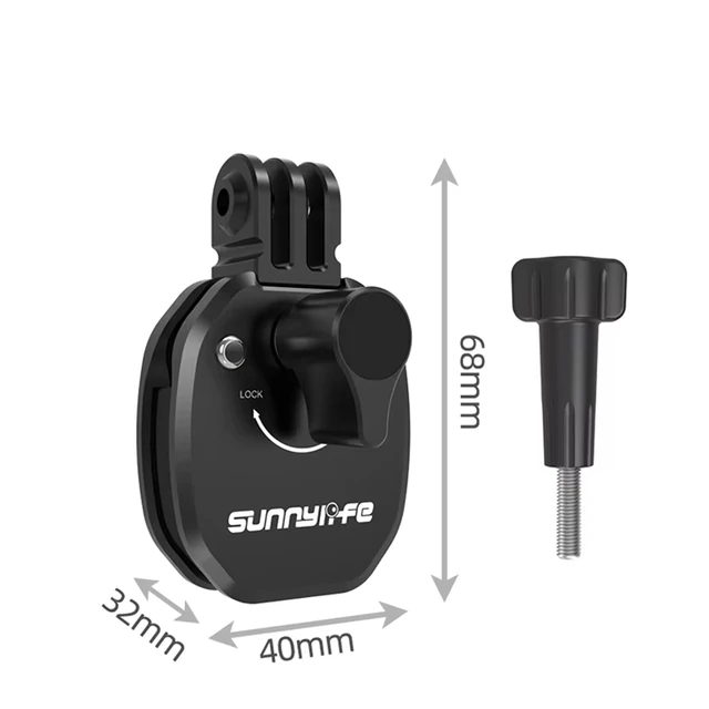 Motorcycle Windshield Clamp Clip for GoPro 13 12 11 Insta360 X5 X4 X3 for DJI Osmo 360/Action 5 Pro/Action 6 5 4 3 Nano/Go Ultra 2