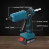 Cordless Glue Gun for Bosch 18V Battery GBA/GBA ProCORE Hot Glue Gun Full Size 11mm Stick for DIY Crafting Christmas(NO BATTERY) 4