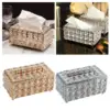 Tissue Box Covers Rectangle Napkin Storage Holder Organizer Vanity 3
