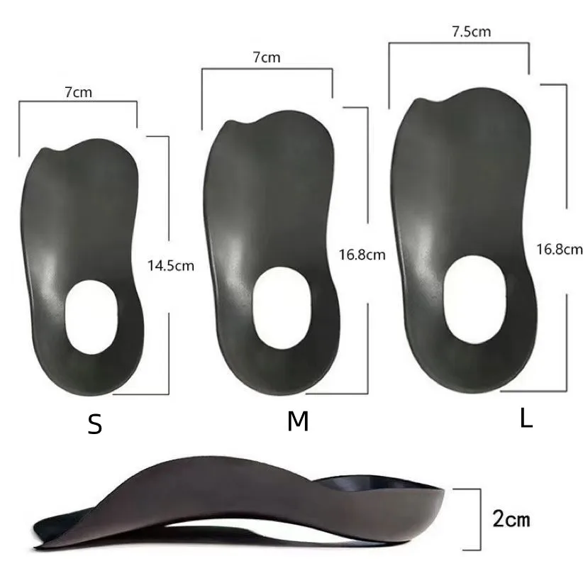 Orthopedic Insoles Orthotics Flat Foot Health Sole Pad For Shoes Insert Arch Support Pad For Feet Care Insoles Unisex 1 Pair