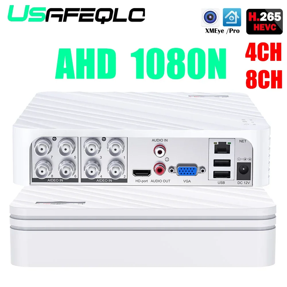 Cctv Dvr 4 Canali 1080N Ahd Dvr Videoregistratore Digitale 4 In 1 Dvr Ibrido 1080P Nvr Sorveglianza Di Sicurezza P2P