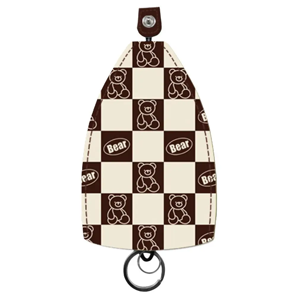 Cartoon Animals Pull Type Key Bag PU Leather Key Wallets Housekeepers Car Holder Case Key organizer key protector key case key purse key holder