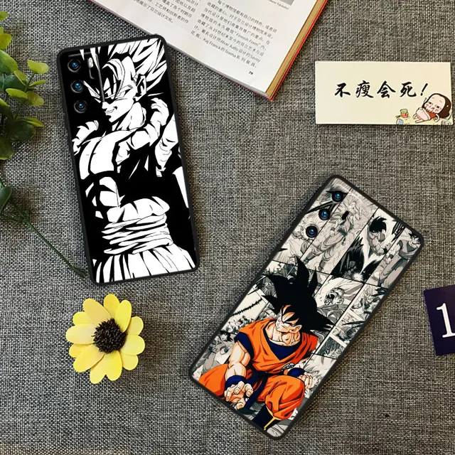 애니메이션 D-드래곤 볼 캐릭터 전화 케이스