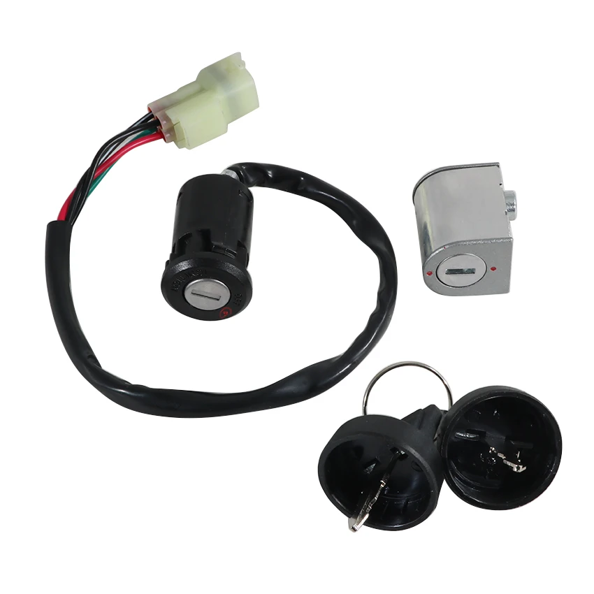 Motorrad Schlüssel Tankdeckel Kit Zündschloss Für Kymco ATV Maxxer 90S Maxxer 250 KXR 90 Euro 2 KXR 250 OEM: 35010-LBA7-E00 Teile – Detail 1