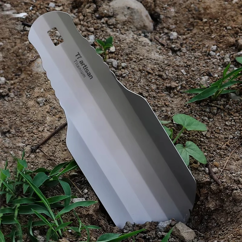 Pelle pliante multifonctionnelle - FYDUN - Survie - Acier au carbone - Tube d'aluminium anodisé