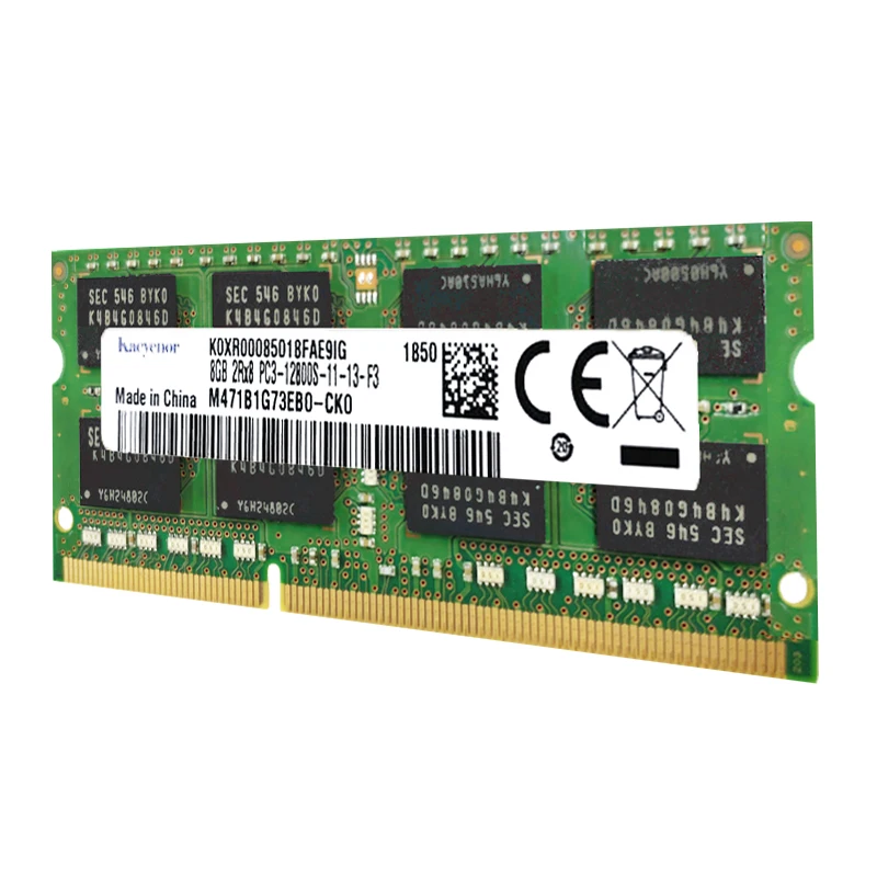 

Chip DDR3 1600 8G Notebook DDR3L Memory Strip PC3 12800 Standard Pressure 1.5V 1333