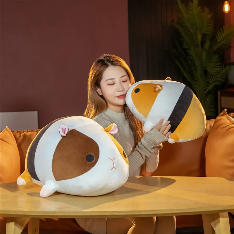 

40/50 см Милая Реалистичная морская свинка, плюшевая кукла, мягкие игрушки в виде животных, мягкая диванная подушка для детей, подарки на день рождения для мальчиков