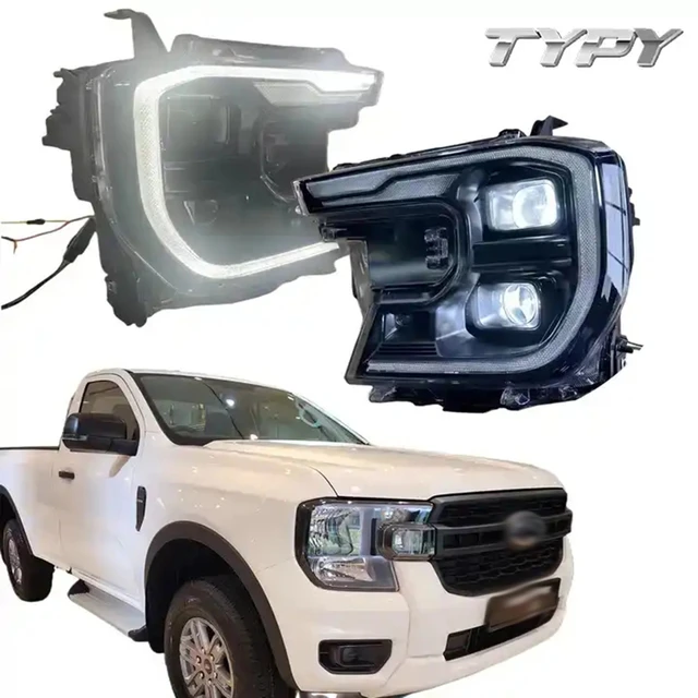Car Headlamp Headlights Modified Head Lamp Head Light Led Daytime Running  Lights For Ford Ranger Xl Xls T9 2022 2023 - Car Headlight Bulbs(led) -  AliExpress