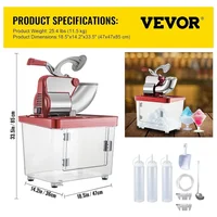 110V Commercial Ice Crusher 440LBS/H 2