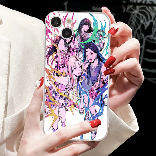 A-Aespa-Kpop Phone Case For iPhone 16 15 14 11 12 13 Mini