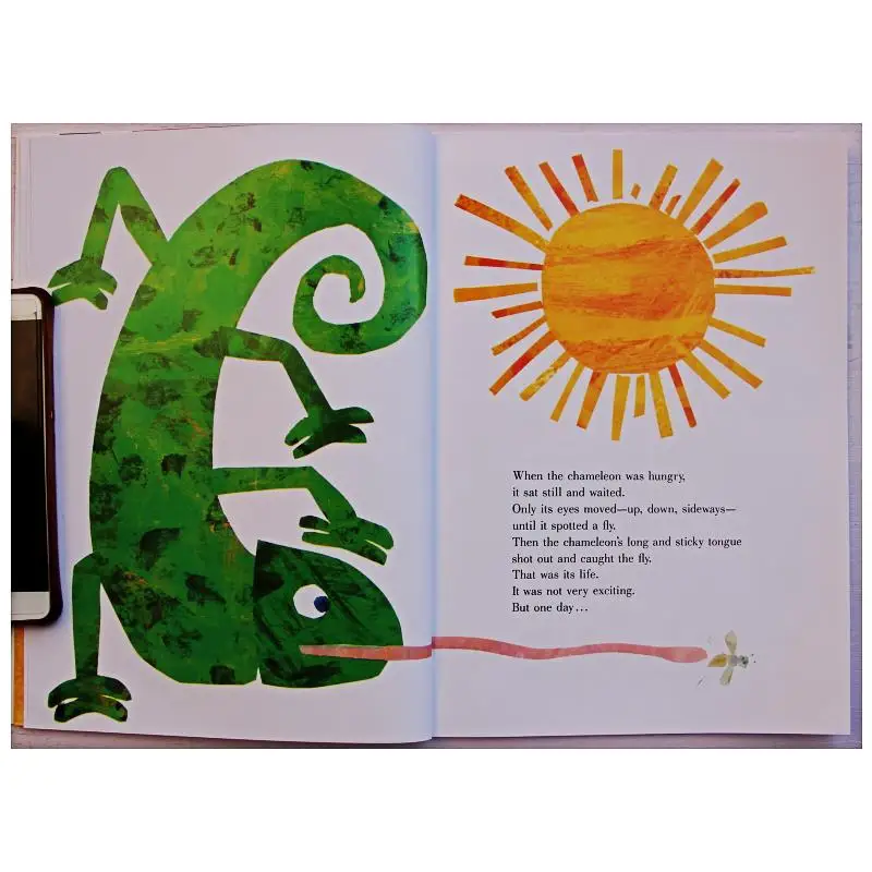 The Mixed-up Chameleon By Eric Carle Educational English Picture Book Learning Card Story Book For Baby Kids Children Gifts 3