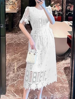 lace a-line dress for women