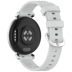 Premium 14mm Silicone Watchband for Garmin Lily 2 - Sport Strap Bracelet in Smart Accessories Collection (Gray)