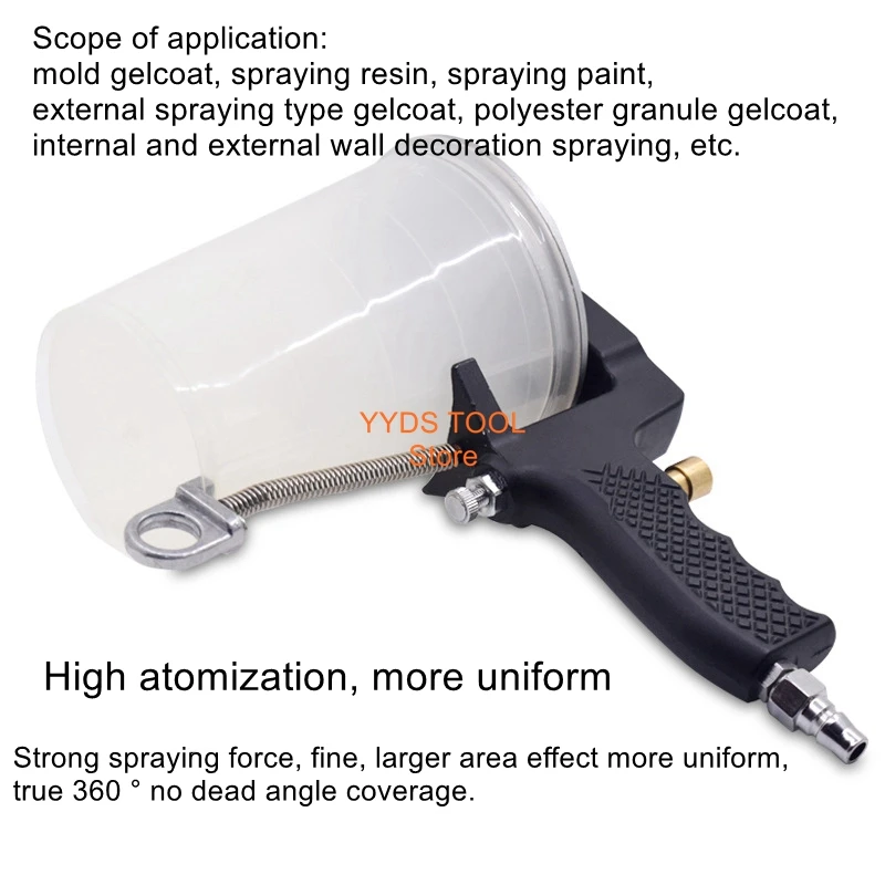 S2014 portable gelcoat spray gun glue gun FRP special can spray epoxy resin with LB-P2002 andoer rgb led video light portable light panel 3000k 6500k dimmable brightness 30 special effects cri ≥95 for portrait video recording product photography