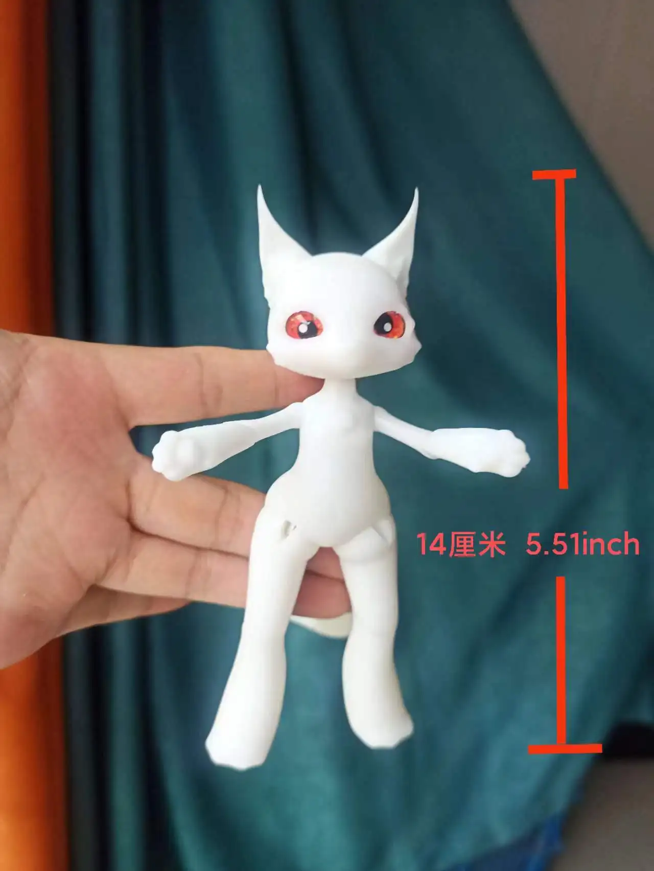 27cm Russia Zxc Cat Plush Doll Soft Stuffed Cartoon Anime