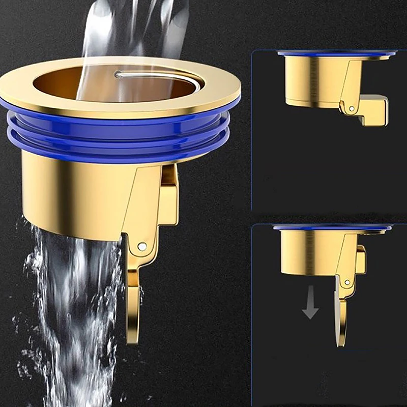 

Kitchen deodorant floor drain Drain One Way Valve Colander Insect Prevention Shower Drainer Sewer Strainer Odor Drain Cover