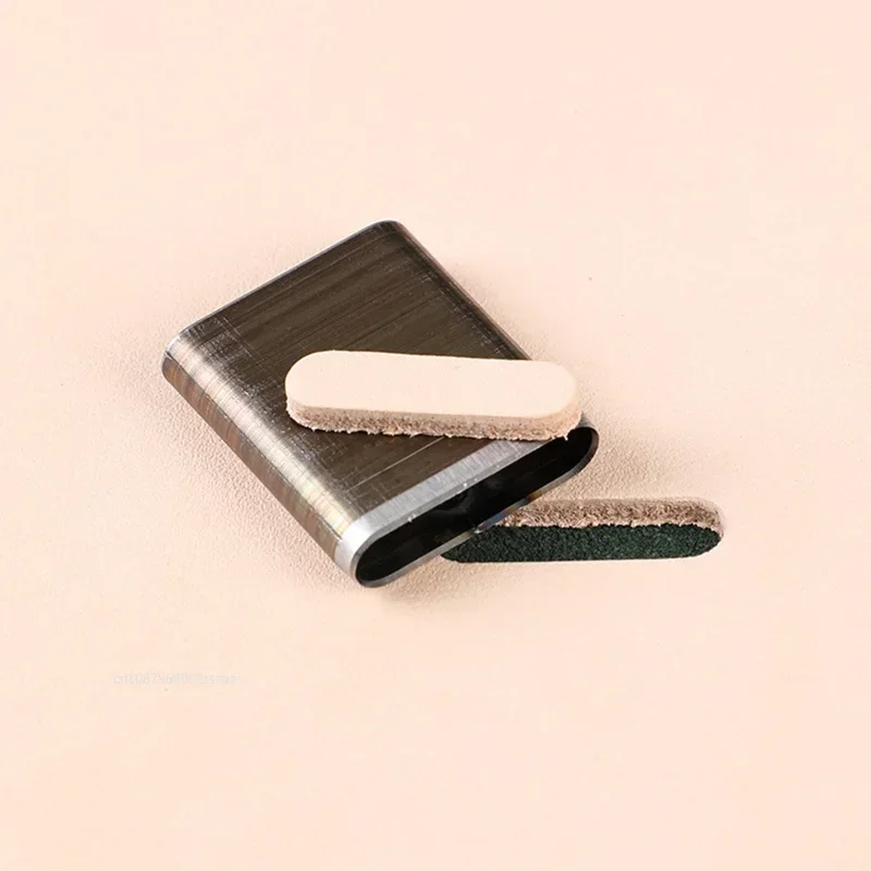 Leather hole puncher 7types DIY belt flat mouth punching blade