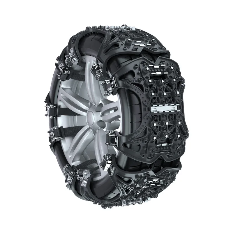 

Car Tyre Anti-skid Chains Snowfield Universal Anti-skid Chains Wear-Resistant Thickened Rubber Automotive Interior