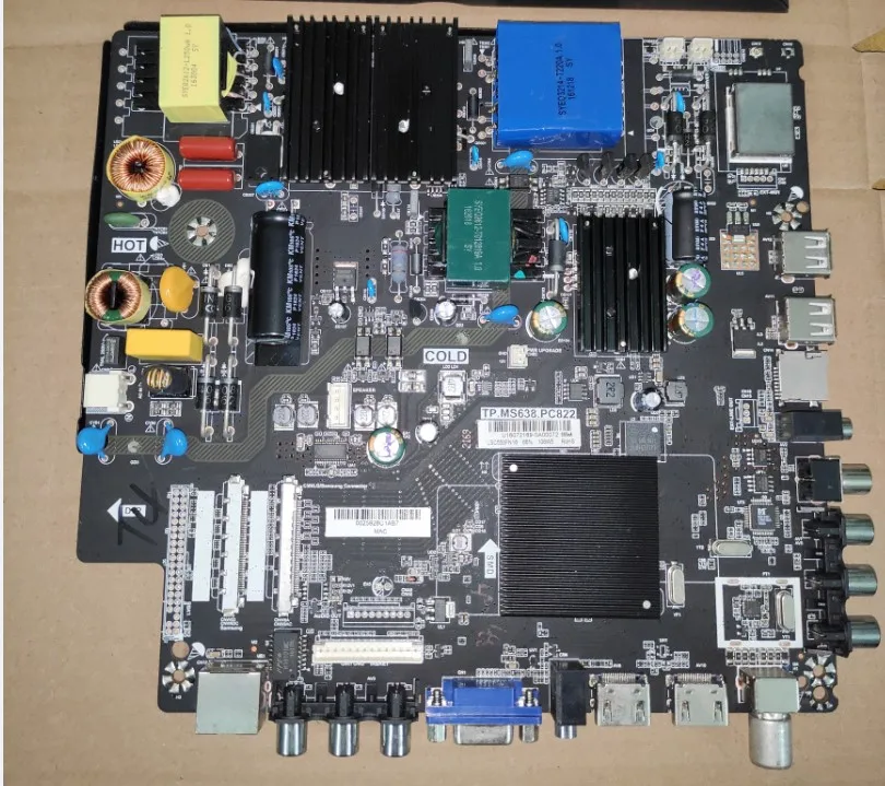 TP.MS638.PC822 Dual core 4K network WiFi TV motherboard Compatible