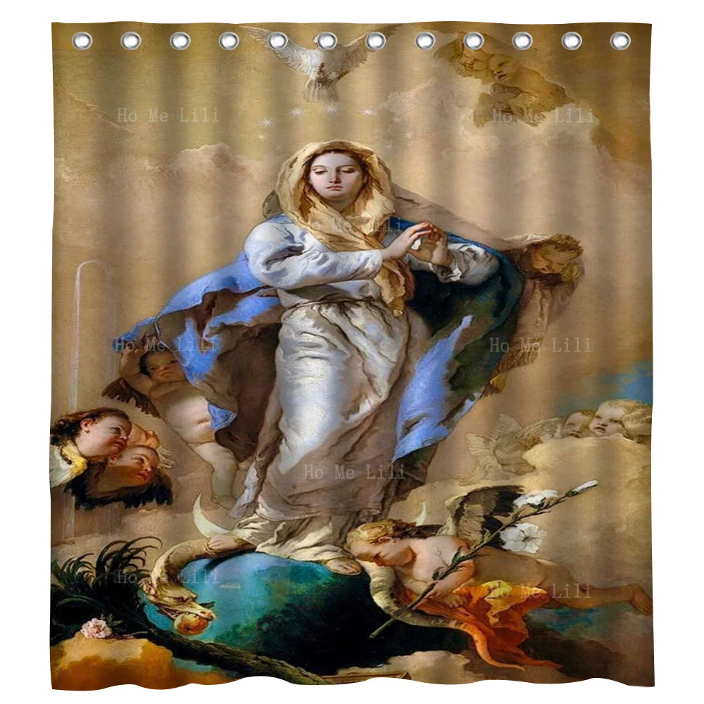 

Включается только при свечах, потому что это была ее масса, и она носила белые вещания вместо фиолетового прихода