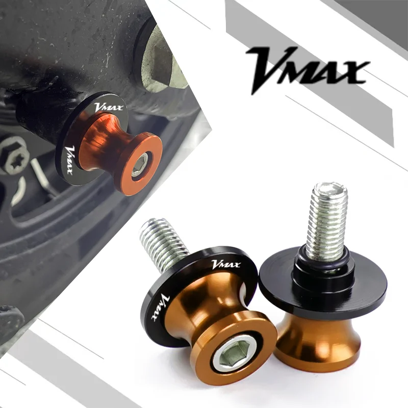 Для Yamaha VMAX V-MAX V MAX 1200 1985-2008 2022 аксессуары для мотоциклов CNC M6/M8/M10 катушки для маятника слайдеры стендовые винты