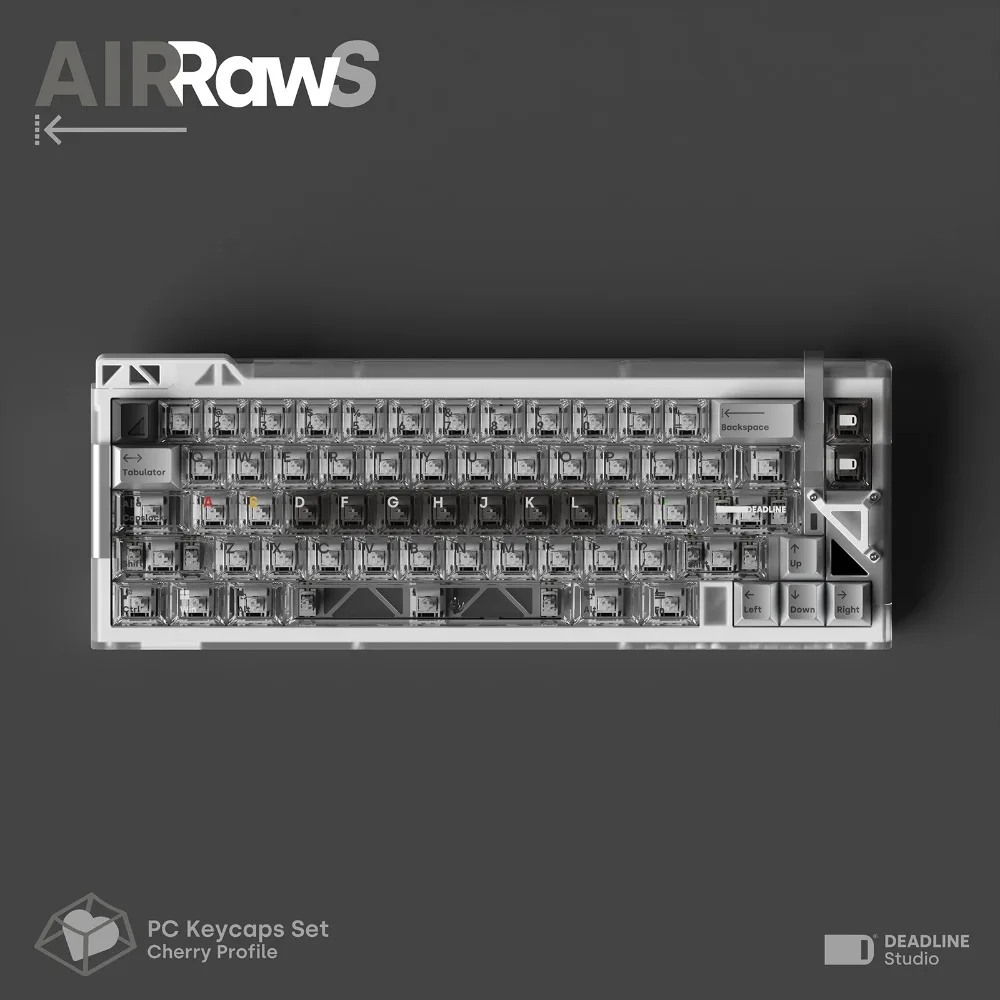 DEADLINE AirRawS Theme Keycap Set 136keys PC Translucent Custom