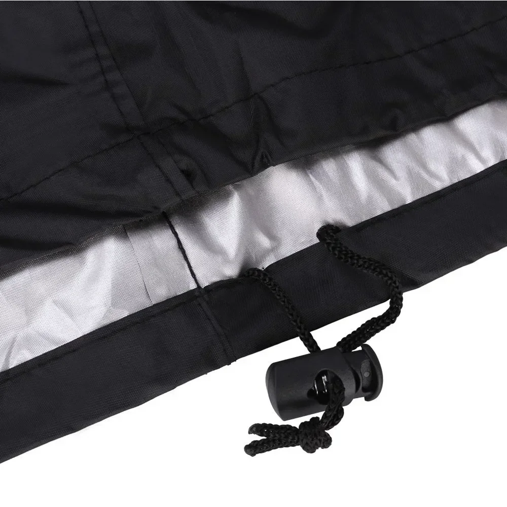 BBQ Cover Anti-Dust Waterproof Heavy Duty Grill Cover Rain Protective Round Rectangle Outdoor Barbecue Accessories