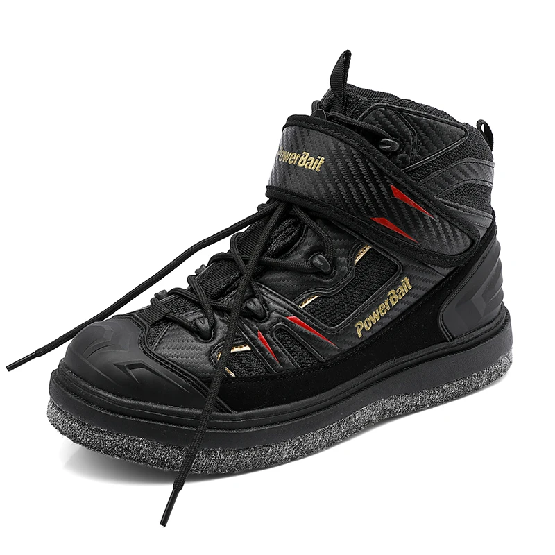 Men's Waterproof Skid-Proof Reef-climbing Shoes, Air-Permeable, Fabric, Felt Spike Soles, New Type, Men's Fishing Shoes