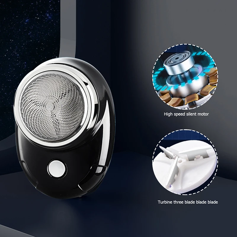 

Новая электробритва, автоматическая бритва, триммер, Мужской портативный мини-нож для бороды, бритва, перезаряжаемая бритва, дорожная Водонепроницаемая машинка