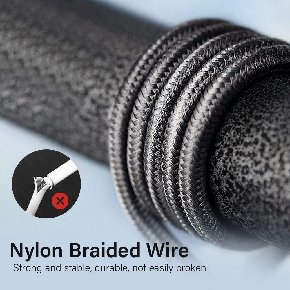 High-Speed USB-C Charging Cable - 10Gbps Data Transfer & 60W Power Delivery