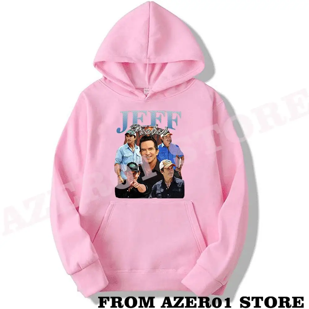 Jeff Probst Survivor TV Series Merch Hoodies Winter Men/Women Hooded Sweet Streetwear Long Sleeve Sweatshirt