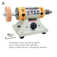 Small Multifunctional Table Grinder Jade Honey Wax Woodworking Cutting Carving Polishing Machine Electric Grinding Tool 1