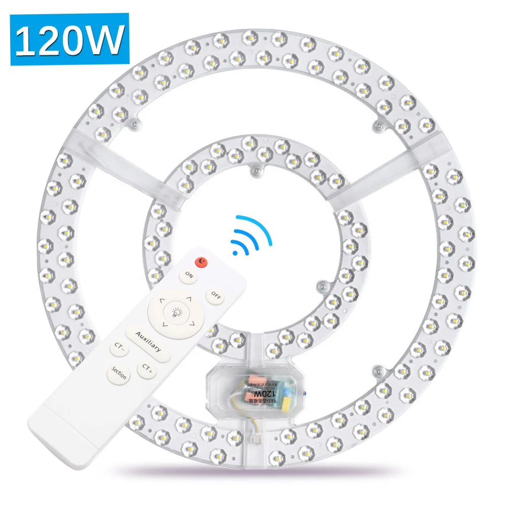 Ceiling Light Led Panel 220V Replacement Led Module Dimmable 120W Round