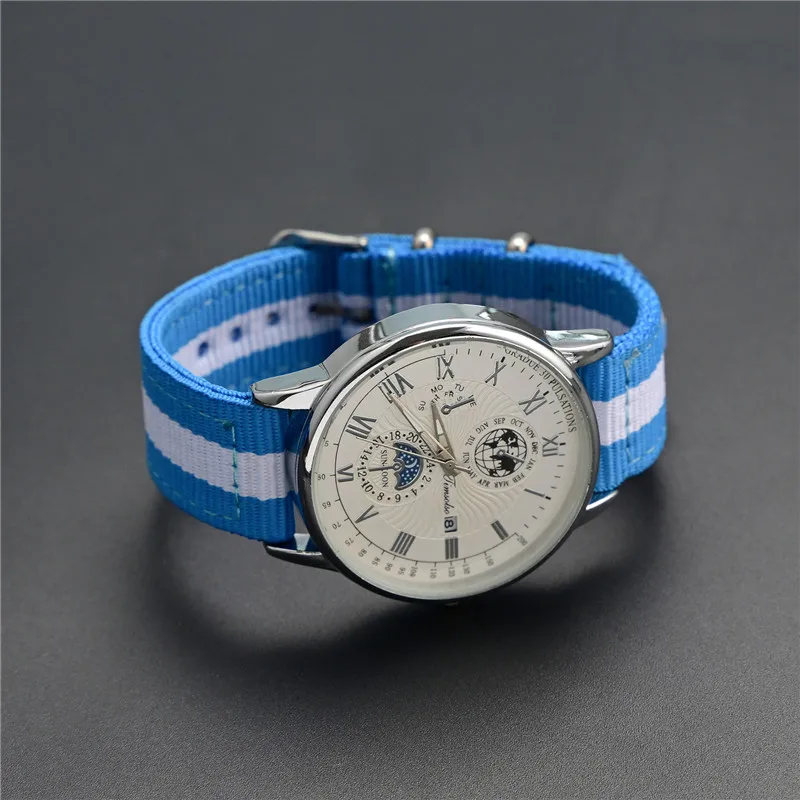 Universal Waterproof Nylon Canvas Watch Band - Premium Sport Strap