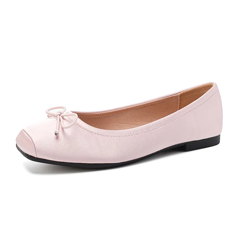 Zapato De Salón Peep-toe Martina De Piel Metalizada Con Motivo De