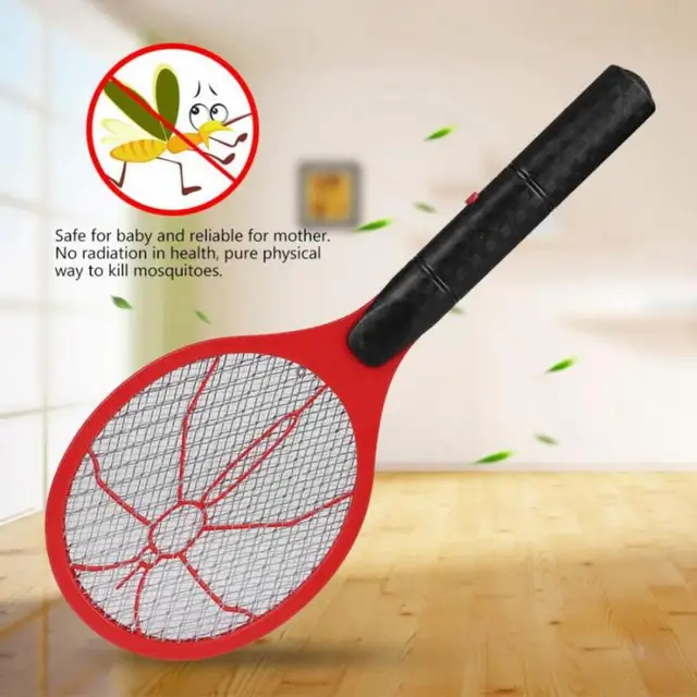 Swatter Racket Fly Swatter Trap Battery Power Pest Control Handheld Bug Insect Fly Home Accessories Tools Mosquitos Killer 6