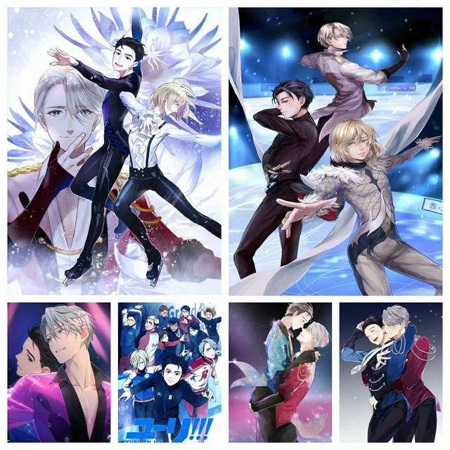 Yuri Ice Diamond Painting, Anime Diamonds Painting