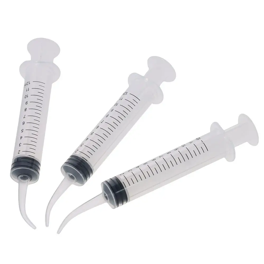 Non-Sterile No Needle 12 Ml Syringes for Liquid Plastic Transparent Measuring Syringe Tools Plastic Syringe Measuring Liquids