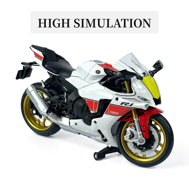 1:12 Scale YAMAHA YZF -R1M Honda CBR1000RR Motorcycle 5 1:12 Scale YAMAHA YZF -R1M Honda CBR1000RR Motorcycle 5