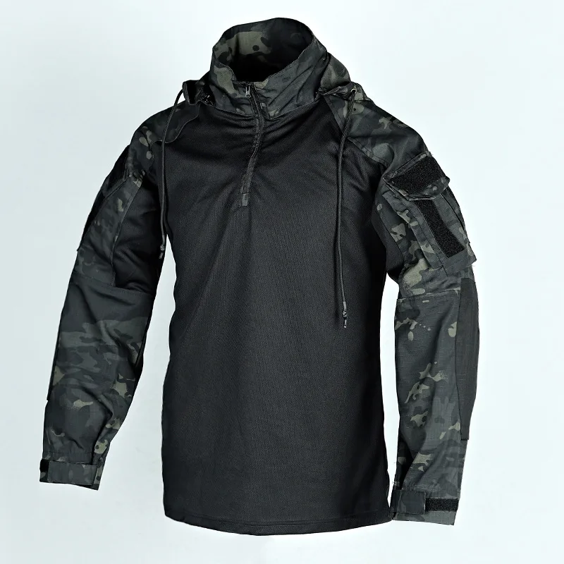 Hooded Tactical Suits Uniform Milita Pants Cotton Paintball Airsoft Male Suit Men Clothing Combat Shirts Hiking Shirt camouflage tactical pants tactical suit tactical shirt tactical men jackets