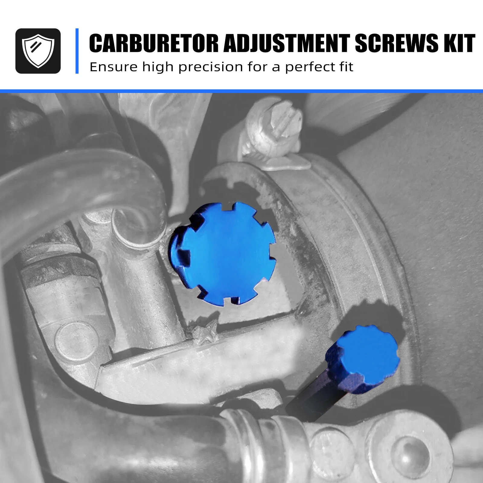 NICECNC für Beta RR 300 RR 250 2013–2022, Xtrainer 300 2015–2022, Vergaser-Einstellschrauben-Set für KTM EXC 300 250 1997–2005 – Detail 7