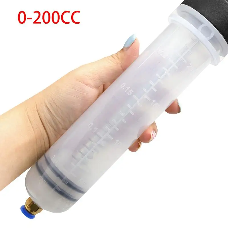 200CC /500CC نقل الوقود ملء حقنة حقن مضخة شفط فراغ الفرامل السائل دليل سيارة النفط السائل النازع مع التبديل