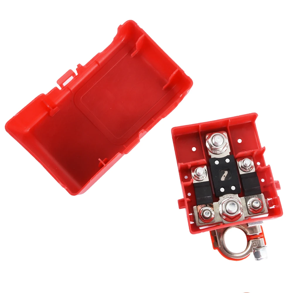 32V 400A Car Battery Terminal Connectors Positive Negative Auto Car Marine Battery Terminal Connectors Shims