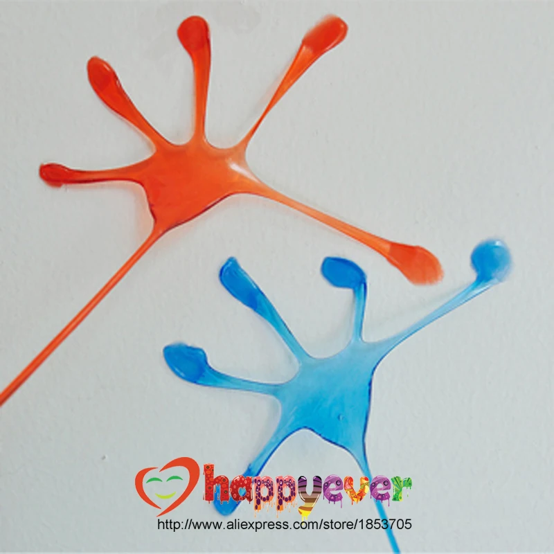 Felizever 12 Pcs Sticky Hands and Feet Kids Birthday Party Toys Favors Supplies Carnival Prize Pinata Fillers Kids Toy Gift