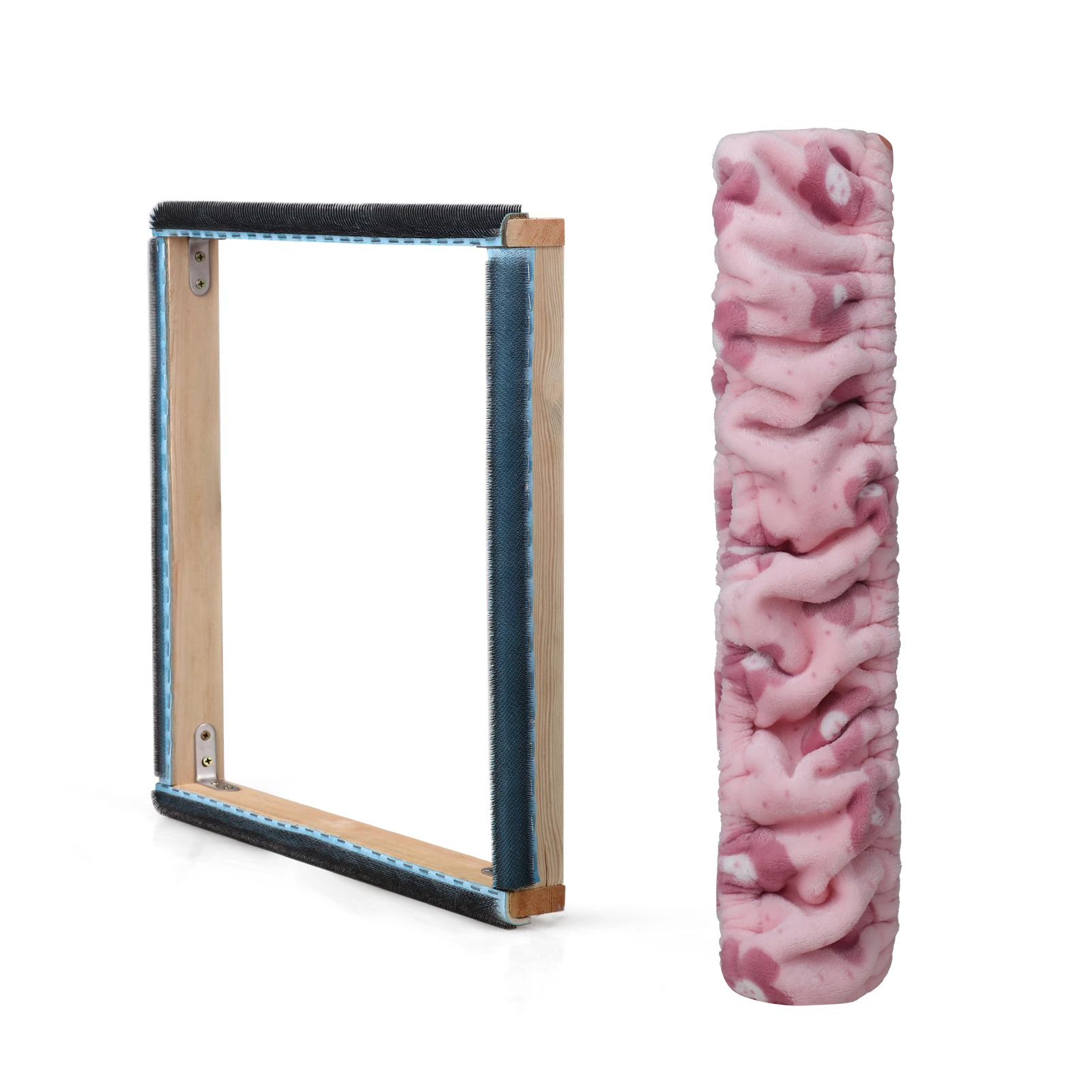 30cm Gripper Strip Frame Square Haft Hoop Wooden For Punch Needle Frame DIY Haft Szycie Tkanina Malowanie Pikowanie