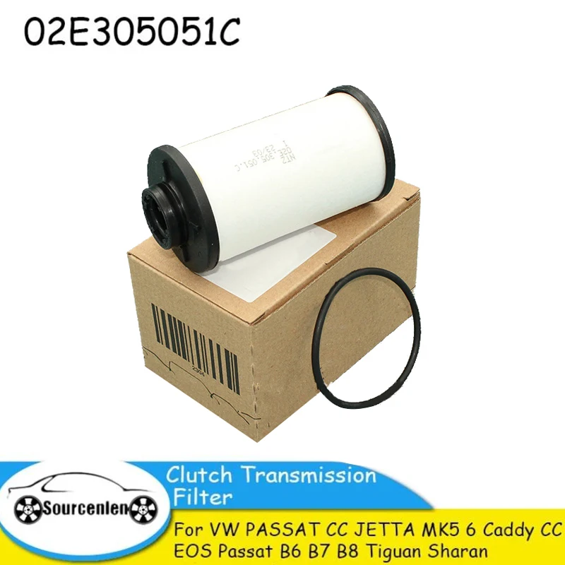 DQ250 Double Clutch Transmission Filter Core 02E305051C VW PASSAT CC JETTA MK5 6 Caddy CC EOS Passat B6 B7 B8 Tiguan Sharan