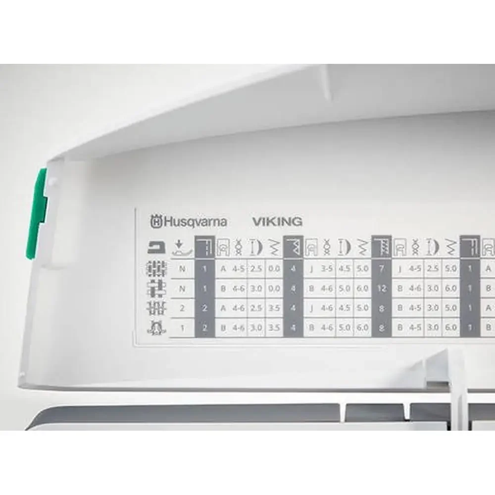 Jade 20 Sewing Machine Extra Large 8 Inch Sewing Space LED Lighting 82 Stitches Top Loading Bobbin Built-in Needle Threader 5