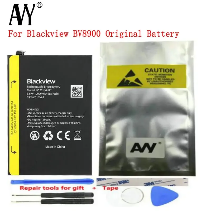 

Battery for Blackview BV8900 Pro Original Batteria for Blackview BV8900 10380mAh Batteries Repair Tools Tracking Number