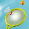 Kids Badminton Rackets Set Lightweight Children Tennis Badminton Toy Children Tennis Racquets With Balls For Family Game 5